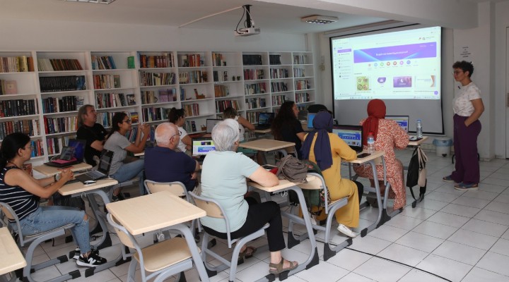 Çiğli Belediyesi'nden kadınlara dijital okuryazarlık desteği!