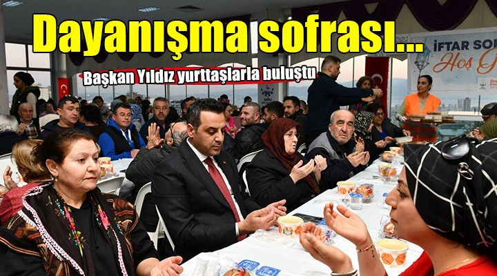 Çiğli'de dayanışma sofrası...