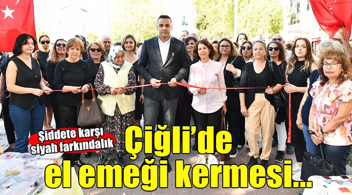 Çiğli'de el emeği ürünler vitrinde...