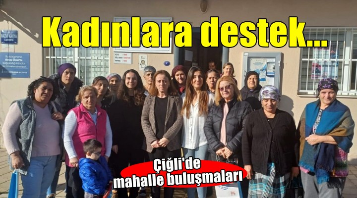 Çiğli'de kadın sağlığına destek...