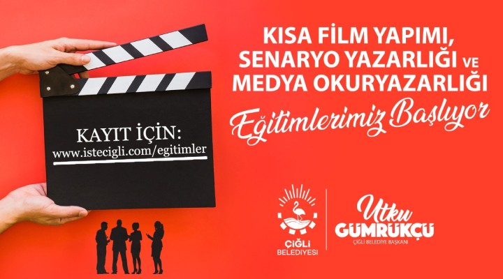 Çiğli'de medya ve sinema eğitimleri... Kayıtlar başladı!