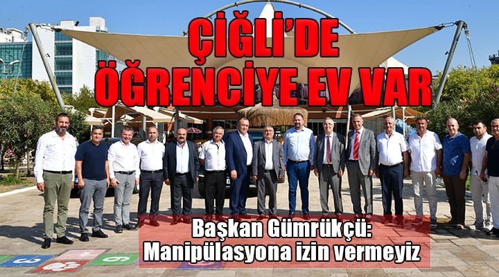 Çiğli'de öğrenciye ev var!