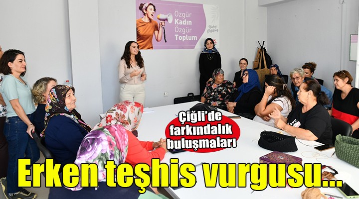 Çiğli'de Meme Kanseri Farkındalık Buluşmaları...