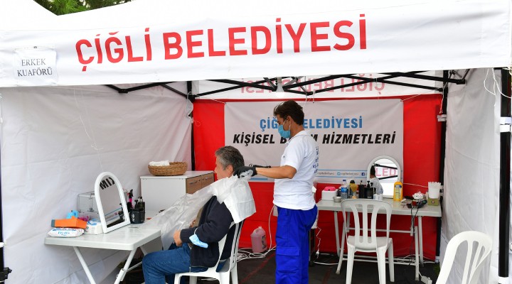 Çiğli'nin kişisel bakım birimi deprem bölgesinde