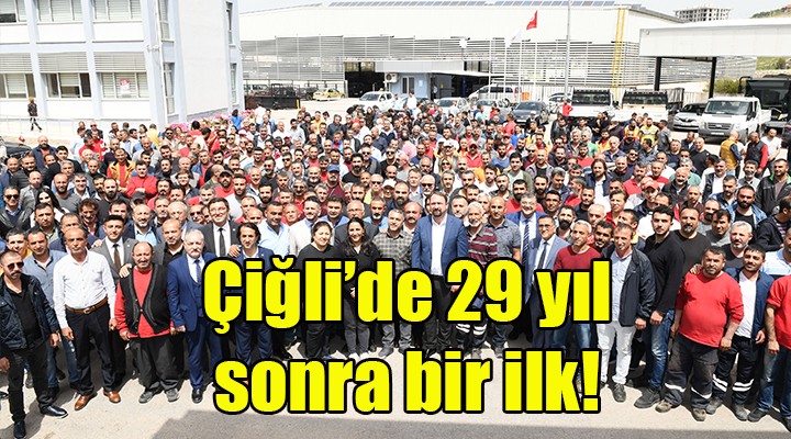 Çiğli’de 29 yıl sonra bir ilk!