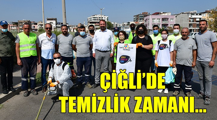 Çiğli'de Dünya Temizlik Günü Etkinliği