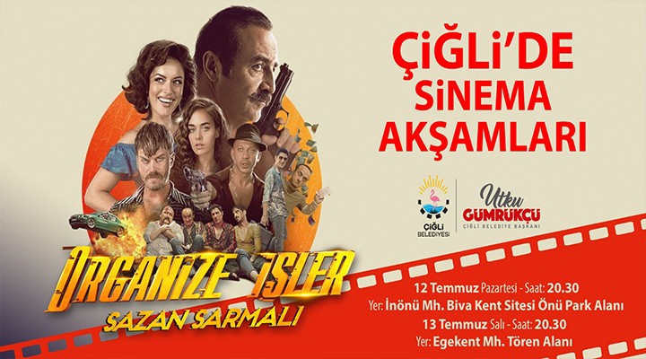 Çiğli’de 'Keyifli Sinema Akşamları' başlıyor