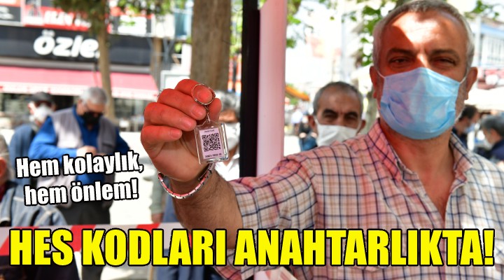 Çiğli'de vatandaşlara HES kodlu anahtarlık!