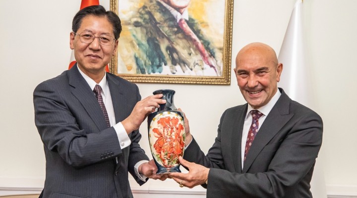 Çinli büyükelçiden Soyer'e ziyaret!