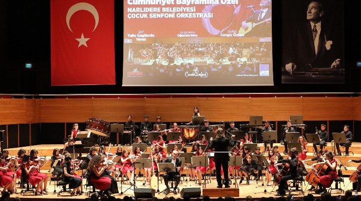 Çocuk Senfoni Orkestrası'ndan cumhuriyetin 100. yılına özel konser