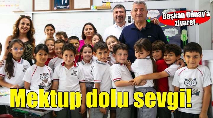 Çocuklardan Başkan Günay’a Mektup Dolu Sevgi