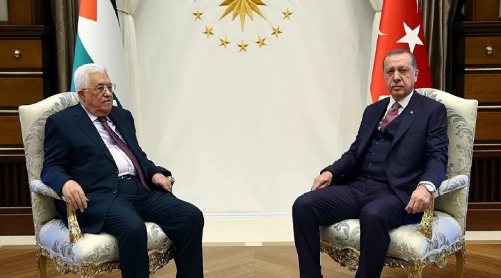 Cumhurbaşkanı Erdoğan, Filistin Devlet Başkanı Abbas'la görüştü!