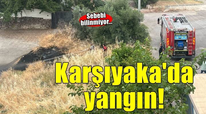 Cumhuriyet Mahallesi'nde yangın!