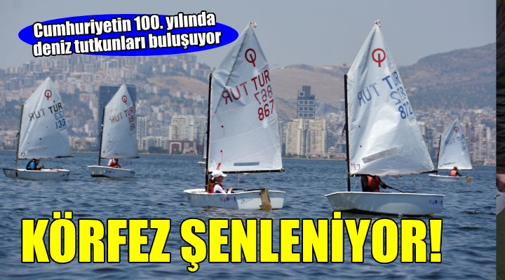 Cumhuriyet'in 100. yılında İzmir Körfezi şenlenecek