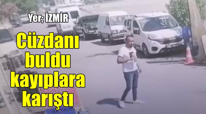 Cüzdanı buldu, kayıplara karıştı...