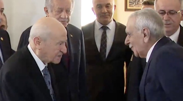 DEM Parti heyeti Bahçeli ile görüştü!