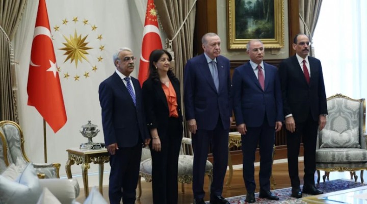 DEM Parti İmralı heyeti, Erdoğan'la görüştü
