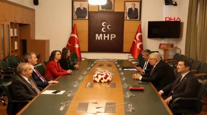 DEM Parti'den siyaset turu: MHP ile görüşme başladı