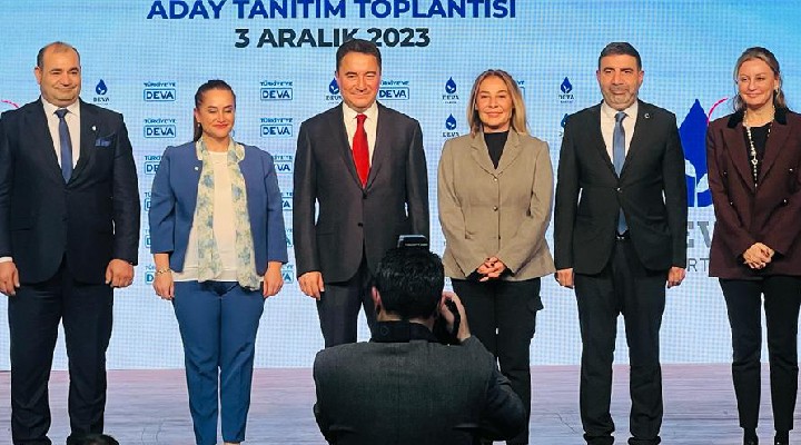 DEVA Partisi'nin İzmir'de 3 ilçedeki adayı belli oldu