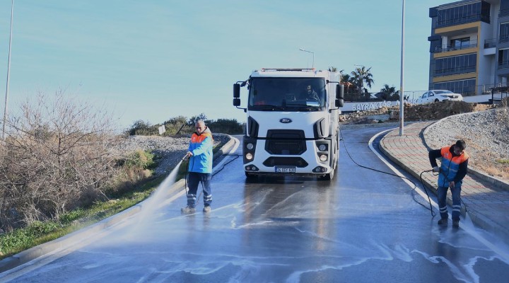 Değirmendere'de köşe bucak temizlik!