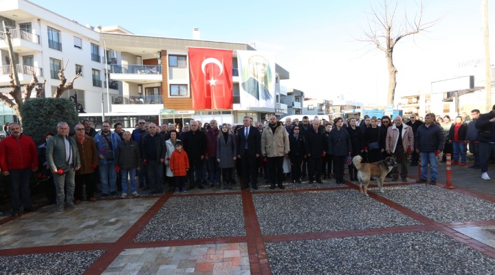 Güzelbahçe'de Uğur Mumcu anması