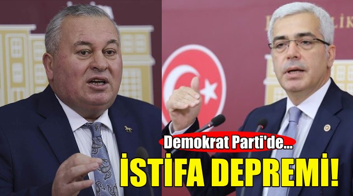 Demokrat Parti'de istifa depremi!