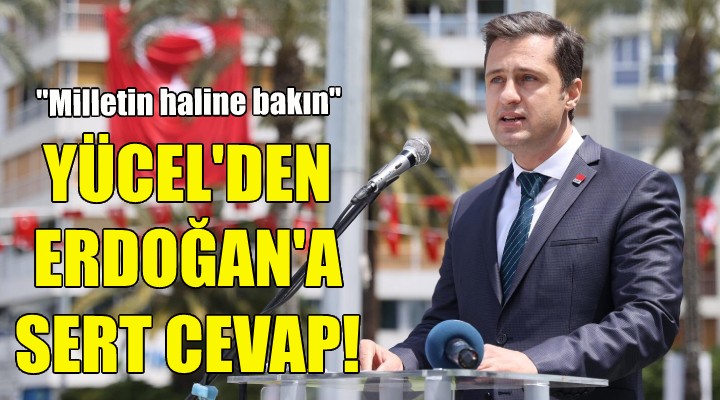 Deniz Yücel'den Erdoğan'a sert cevap!