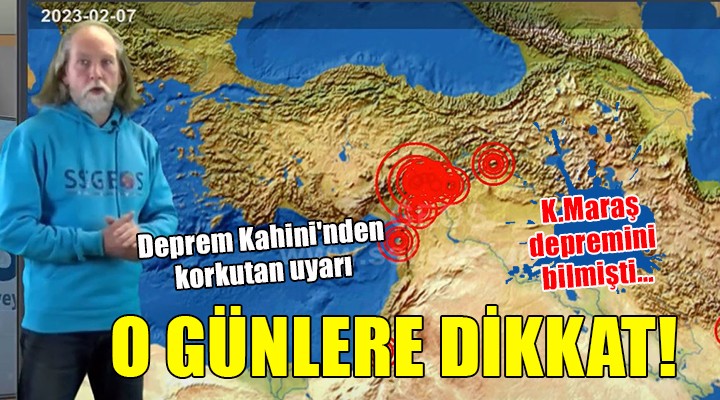 Deprem Kahini'nden Türkiye için yeni uyarı!