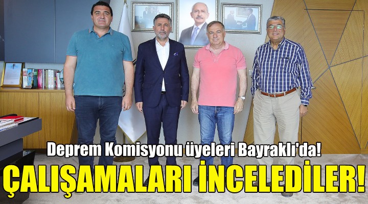 Deprem Komisyonu'nun CHP'li üyelerinden Bayraklı çıkarması!
