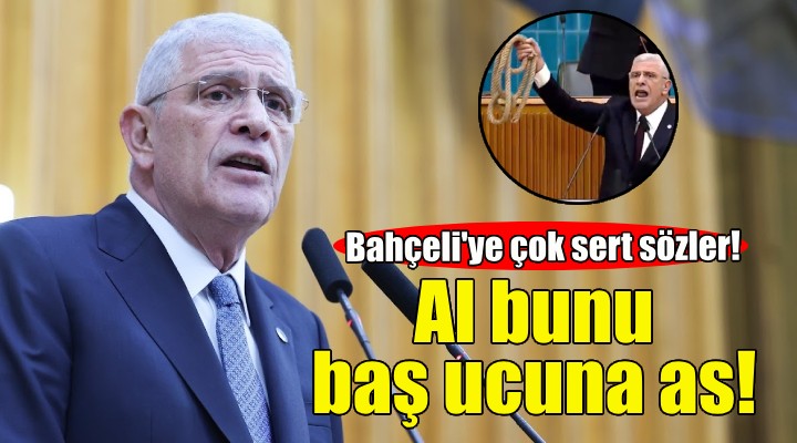 Dervişoğlu'dan Bahçeli'ye çok sert sözler: Al bunu başının ucuna as!