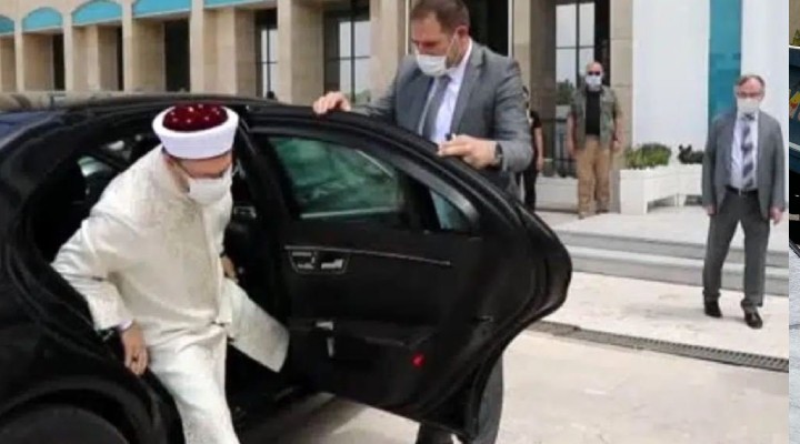 Diyanet İşleri Başkanı Erbaş'a mercedes sorusu: İnecek mi?