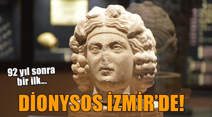 Doğa tanrısı 'Dionysos', 92 yıl sonra ilk kez sergide