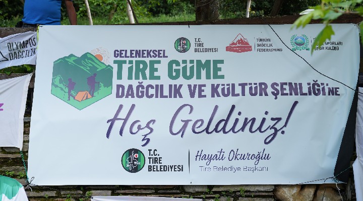 Doğa tutkunları Tire'de şenlikte buluştu
