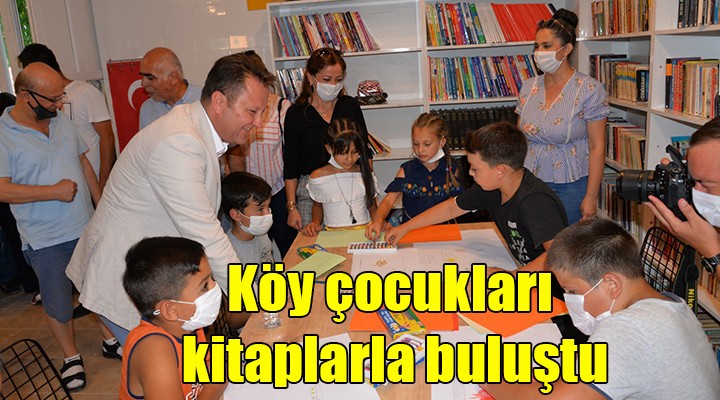 Doğaköy'de köy çocukları kitaplarla buluştu