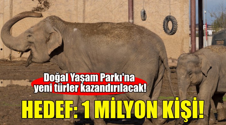 Doğal Yaşam Parkı’nda hedef 1 milyon ziyaretçi!