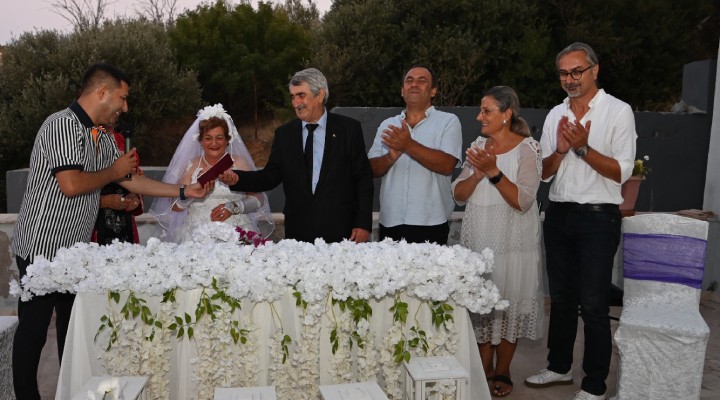 Düğün hayallerini Başkan Günel gerçeğe dönüştürdü