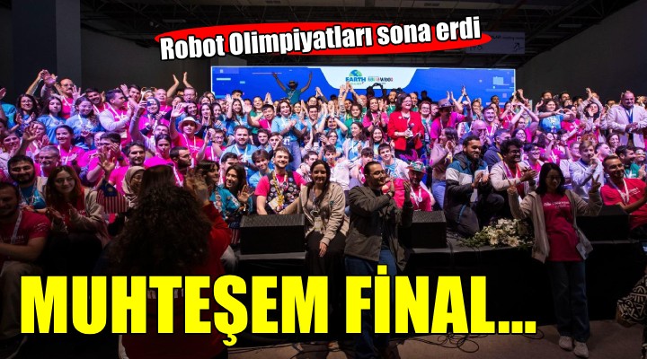 Dünya Robot Olimpiyatları'nda muhteşem kapanış