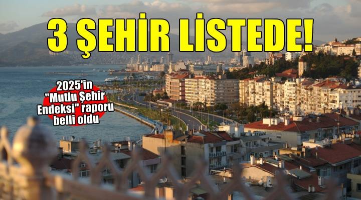 Dünyanın en mutlu şehirleri açıklandı: Türkiye'den 3 şehir listede