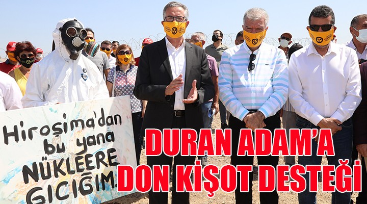 Duran Adam'a Don Kişot desteği!