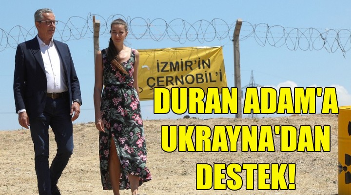 Duran Adam'a Ukrayna'dan destek!