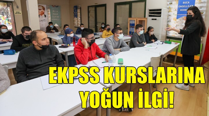 EKPSS kurslarına yoğun ilgi!