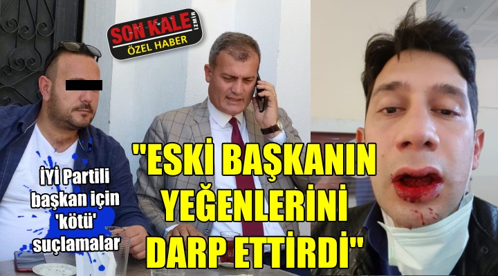 İYİ Partili başkan için kötü suçlamalar... 'ESKİ BAŞKANIN YEĞENLERİNİ DARP ETTİRDİ'