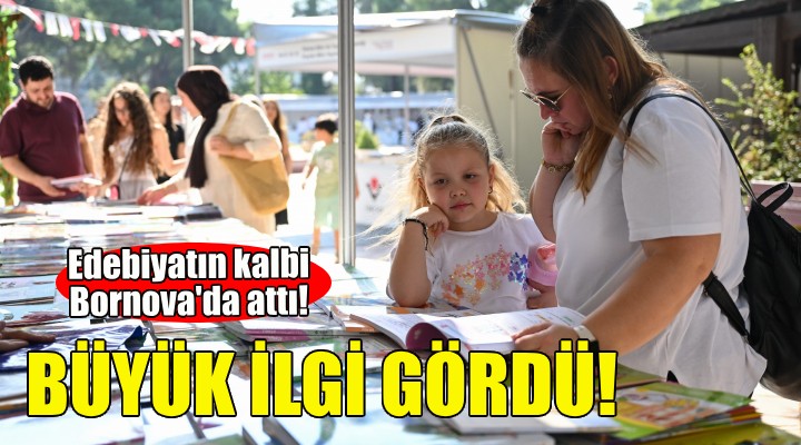 Edebiyatın kalbi 10 gün boyunca Bornova'da attı!