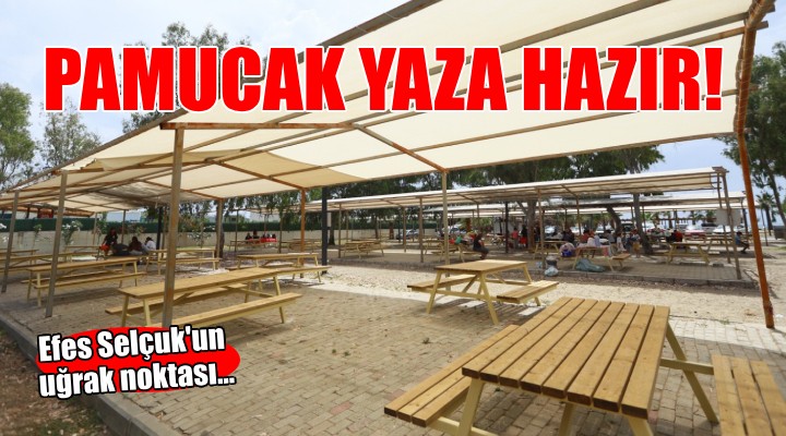 Efes Selçuk Pamucak Sahili yaza hazır..