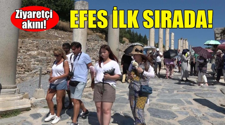 Efes'e ziyaretçi akını... İlk sıraya yerleşti!