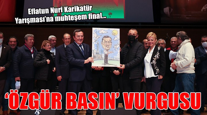 Eflatun Nuri Ödül Töreni'nde 'Özgür Basın' vurgusu...