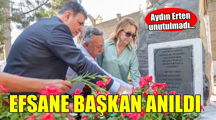 Efsane Başkan Aydın Erten anıldı...