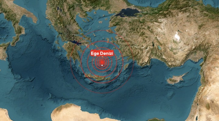 Ege Denizi'nde deprem fırtınası sürüyor...