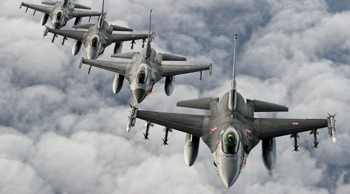 Ege'de yüksek gerilim... F-16'lar havalandı!