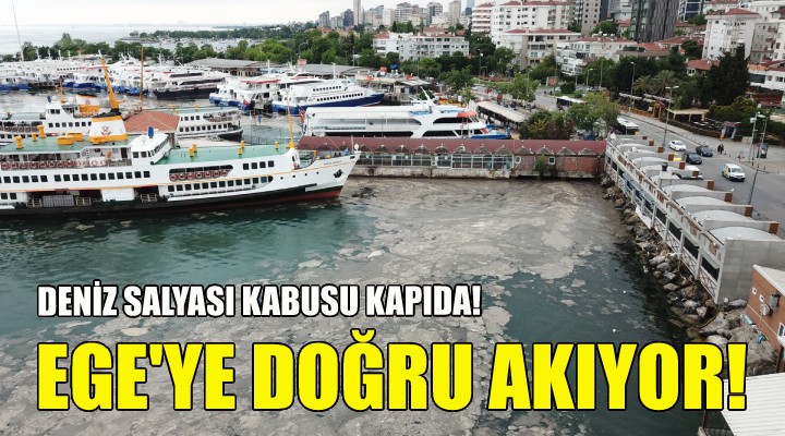 Ege'ye doğru akıyor!